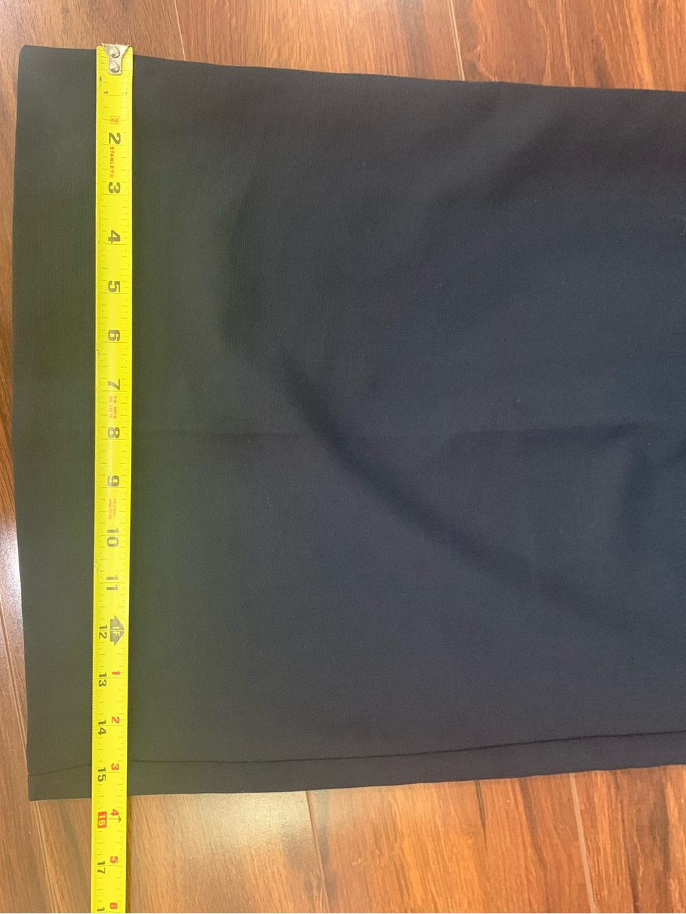 Maeve Anthropologie Pants Woman size 2 Navy Blue Wide Leg Trousers - Picture 4 of 10